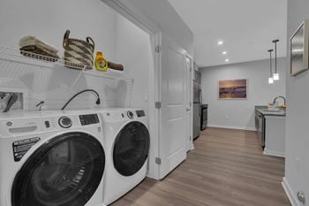 Front load washer and dryer included
